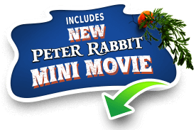 Includes New Peter Rabbit Mini Movie